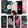 Shell For Samsung Galaxy A70 A70s A50 A30s A04s A20s A20e A02 A02s A03 A42 M52 M31 M04 Case Rose Tulip Green Shoots Flowers