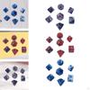 Набор из 7 акриловых многогранных кубиков, набор кубиков для настольных игр