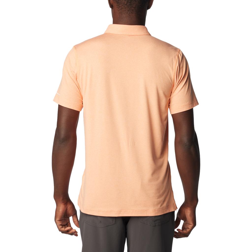 Columbia Tech Trail Polo Shirt, Mens orange T-shirts