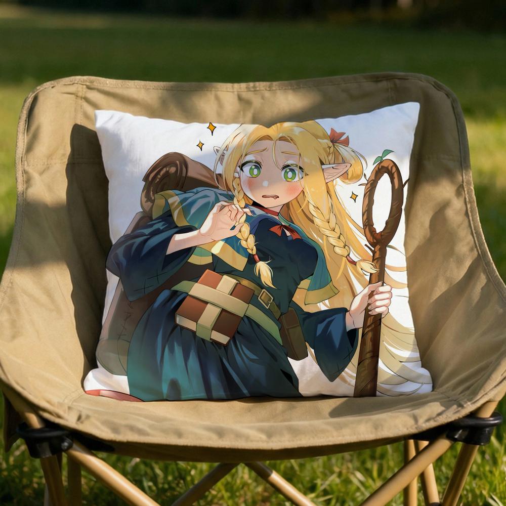 Anime MMarcille Donato Cushion Cover Soft Reversible Durable Pillow Cover MultiScene Use for Home Car Daily Comfort