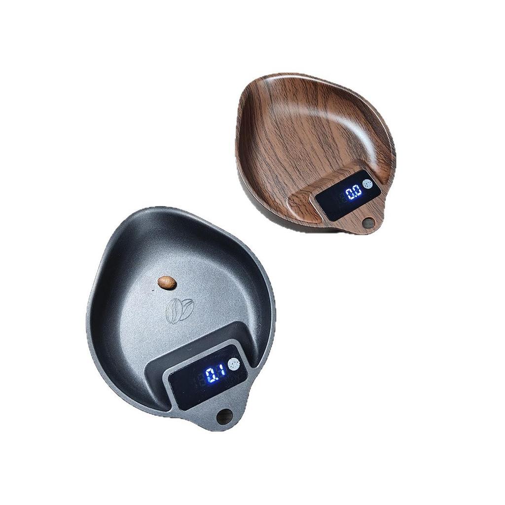 Точно взвешивайте от 0,1 г! Интеллектуальные электронные весы для кофе ручной заварки, взвешивания итальянского кофе, весы-поддон для зерен, портативный дизайн поддона для зерен