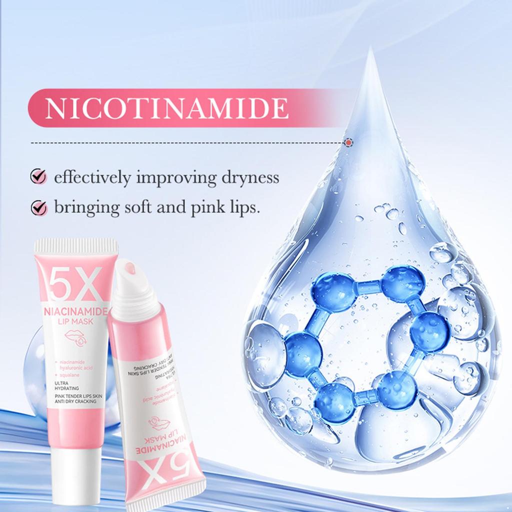 10 г Бальзам для губ для женщин девушек Легкая нежирная формула Усиливает цвет губ Мягкая шелковистая текстура Увлажнение Сухие губы Финиш Губная помада