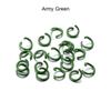 100Pcs/Lot Colorful Metal Open Jump Rings Split 1.2x8mm Jump Ring Connector for DIY Jewelry Making Findings Accessories Supplies
