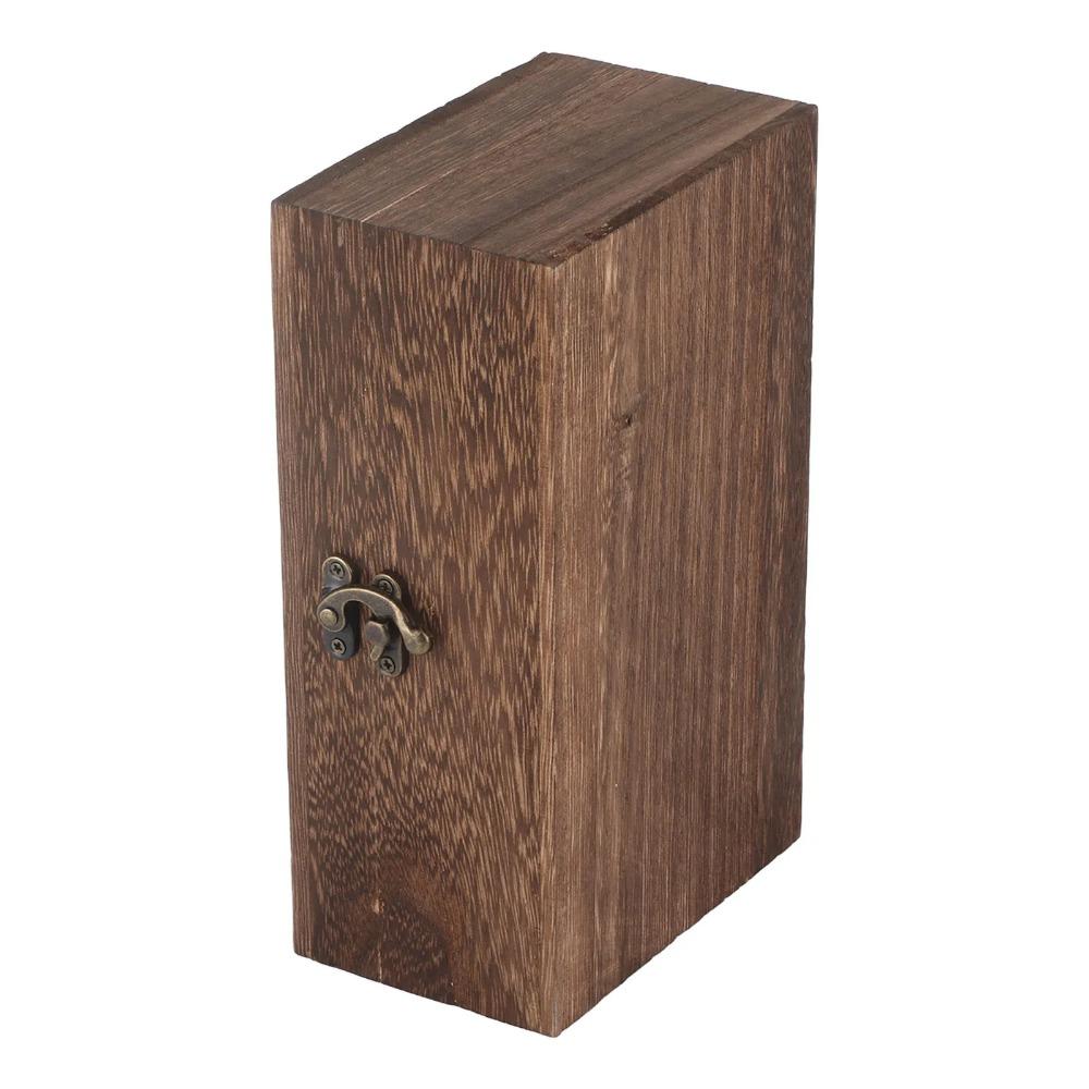 Treasure Box Design Tissue Box Wood Tissue Case Napkin Dispenser Napkin Holder Hotel