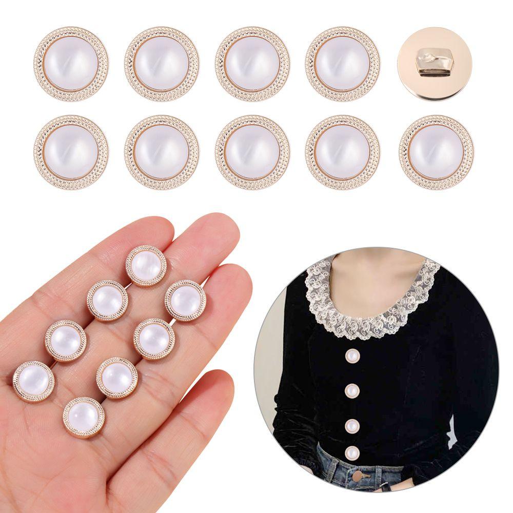 Accessories DIY Needlework Sewing Accessories Shirt Buttons Clothing Buttons Pearlescent Buckle