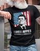 Мужская футболка I Smell Hippies Рональд Рейган Президент США Смешная политическая футболка