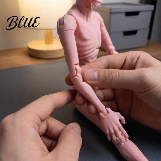 Детальные Модели Хоррор Экшен Сочлененные Фигурки 3D Печатные Позируемые Настольные Фигурки Манекены для Раскраски Тематические Многосуставные Фигурки