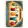 Fruit Juice Tin Sign Tiki Cocktails Coffee Whisky Tinplate Poster Classic Wall Plaque Signs Cafe Bar Billboard Art Decor Plates