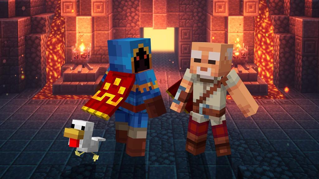 Minecraft Dungeons Hero Edition — PS4