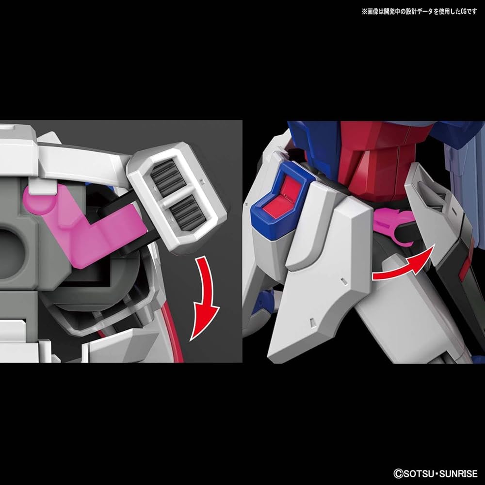 HGCE Мобильный доспех Гандам SEED Destiny Destiny Gundam Масштаб 1/144 Пластиковая модель с цветовой кодировкой