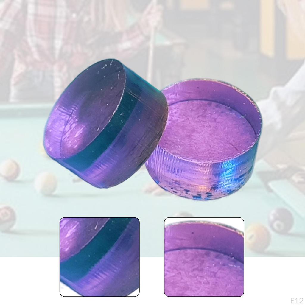 2 шт. 14,6 мм Наклейки для кия для прыжкового пула для игры в помещении