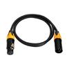 Кабель XLR для записи, 3-контактный, папа-мама, гибкий, для источника на столе, для голоса и стриминга