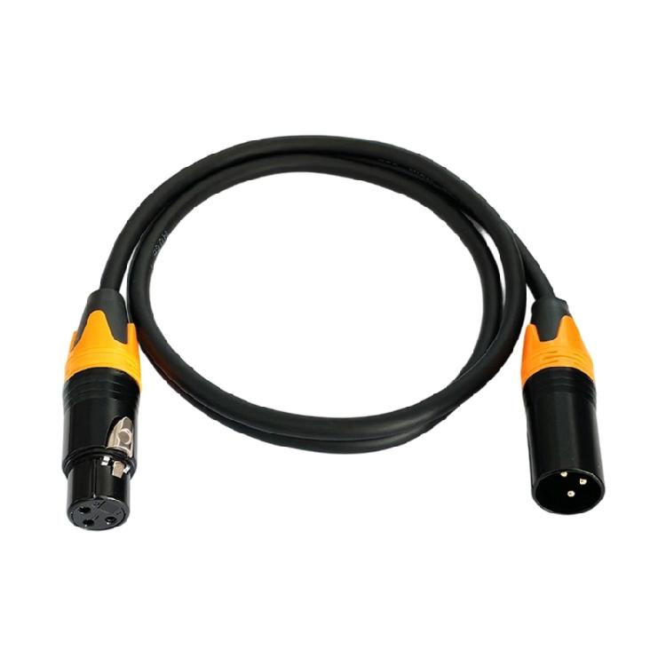 Кабель XLR для записи, 3-контактный, папа-мама, гибкий, для источника на столе, для голоса и стриминга