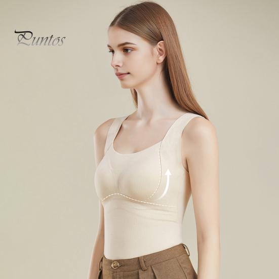 Жилет-подкладка 3D Cup Shape Теплый Удобный Самонагревающийся Термотоп Утепленный Бесшовный Осенне-Зимний Базовый Жилет