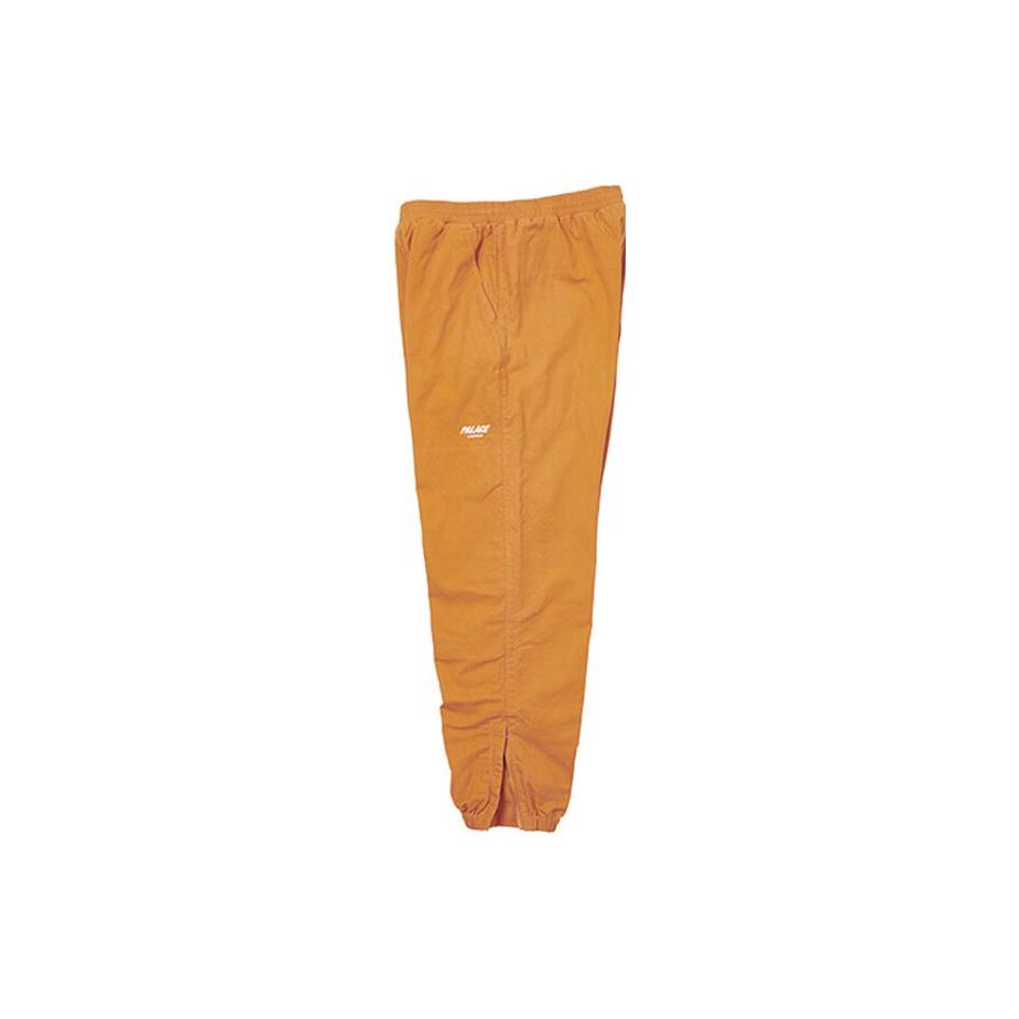 Palace FW22 Стираные хлопковые спортивные брюки унисекс, оранжевые, P22JG139