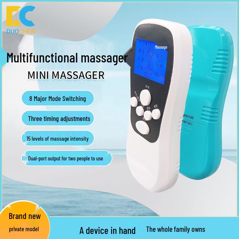 Перезаряжаемый многофункциональный акупунктурный массажер для шеи и поясницы