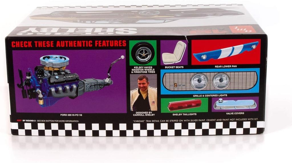 PLATZ AMT 1967 Shelby Plastic Model AMT800 1/25 GT-350