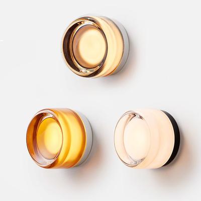 Светодиодная лампа Amber Jelly Small Wall Sconses, украшение для прикроватной комнаты, светильник для прохода в отеле