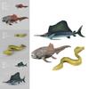 Realistic Pvc Marine Life Eel Fish And Mackerel Toy Set For Kids Educational Fun