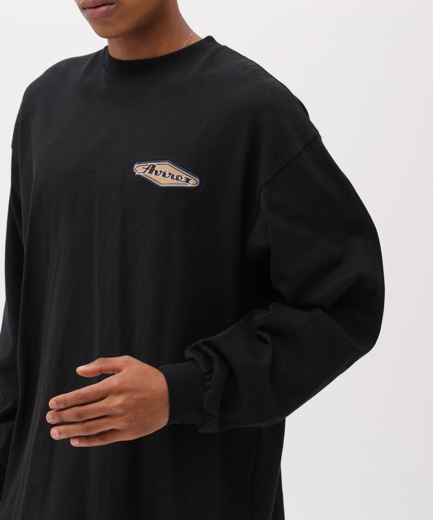 AVIREX GRAPHIC L/S T-SHIRT "THE KINGS" black 783-6130005