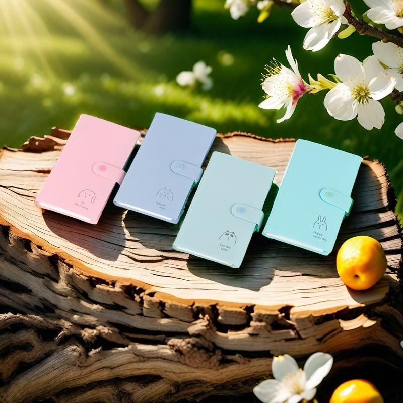 240 Card Slots Business Card Book Business Card Movie Ticket Book 3 Inch Polaroid Photo Album Folder Storage Book