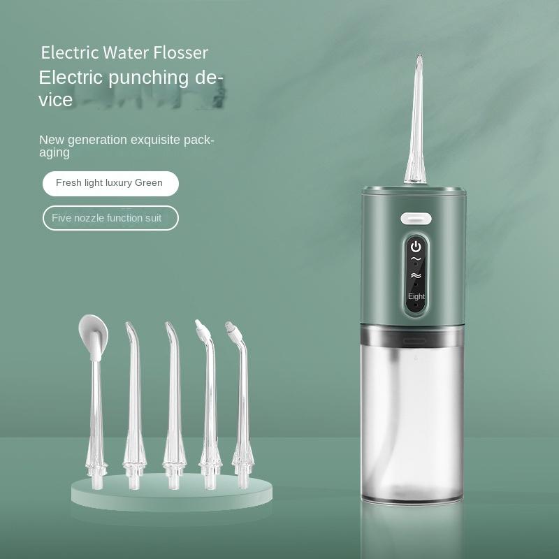 Портативный USB-ирригатор для полости рта с водяной нитью, 280 мл, электрическое устройство для чистки зубов, 3 режима, водонепроницаемый ирригатор