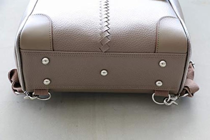 YOUTA Мини-рюкзак Взрослый Сумка Даллеса Сумка Тоёока Открытие сумки Наплечная сумка Легкий Водонепроницаемый YK9 Вертикальный Размер S Серо-коричневый Женский