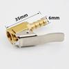 Car Tire Air Chuck Inflator Pump Valve Connector Clip-on Adapter Car Brass 6mm 8mm Tyre Wheel Valve For Inflatable Pump Stem Caps1
