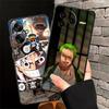 Чехол-накладка One Piece Сидящий Ророноа Зоро для Xiaomi Redmi 9 12C A3 14C K40 K80 Pro A5 13C A1 A2 Plus 10 A4 Черный Мягкий Чехол для Телефона