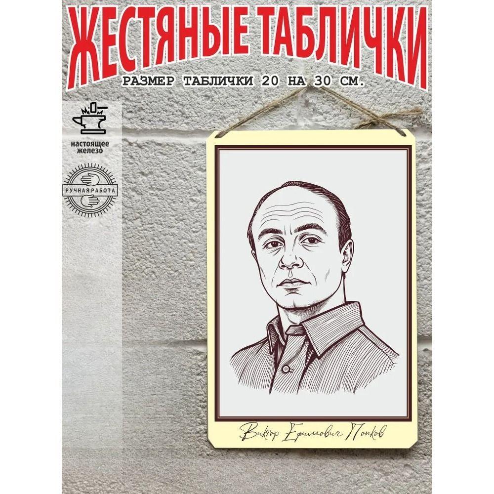 Роберт Фолк Металлическая жестяная табличка Настенный декор Ретро Винтажный Арт Постер 20x30 см