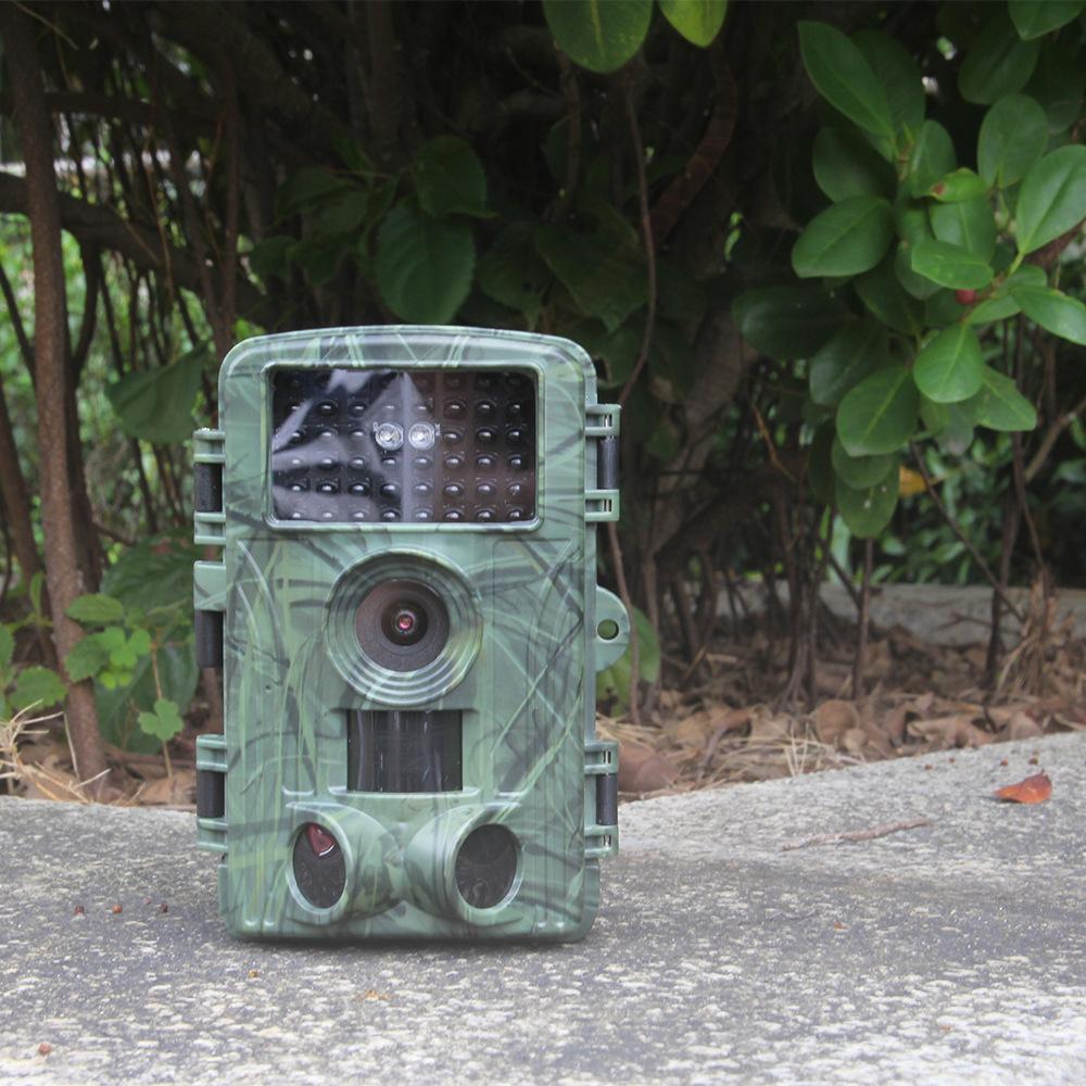 2.7K 60MP WiFi Trail Camera Водонепроницаемая охотничья камера ночного видения с 2-дюймовым экраном для улицы