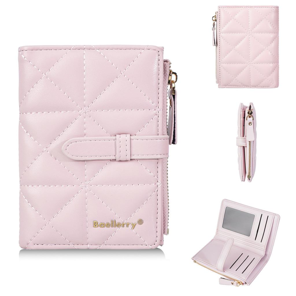 New Womens Wallet Pu Material With Card Storage For Everyday Carry