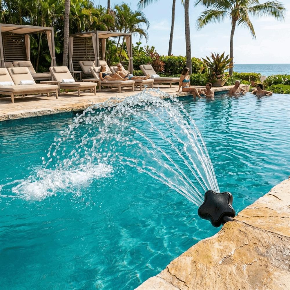 Universal Fit Sprinkler Nozzle 3/4 Inch Threaded Decorative Water Fountain In-ground Pool