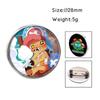 One Piece Badge Anime Crystal Gem Brooch Pirate King Accessory Pendant Jewelry Pin Anime Merchandise Crystal Stone