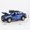 1/32 Ford F150 Raptor Alloy Car Model Sound and Light Pull Back Children's Toy Collectibles Birthday Gift