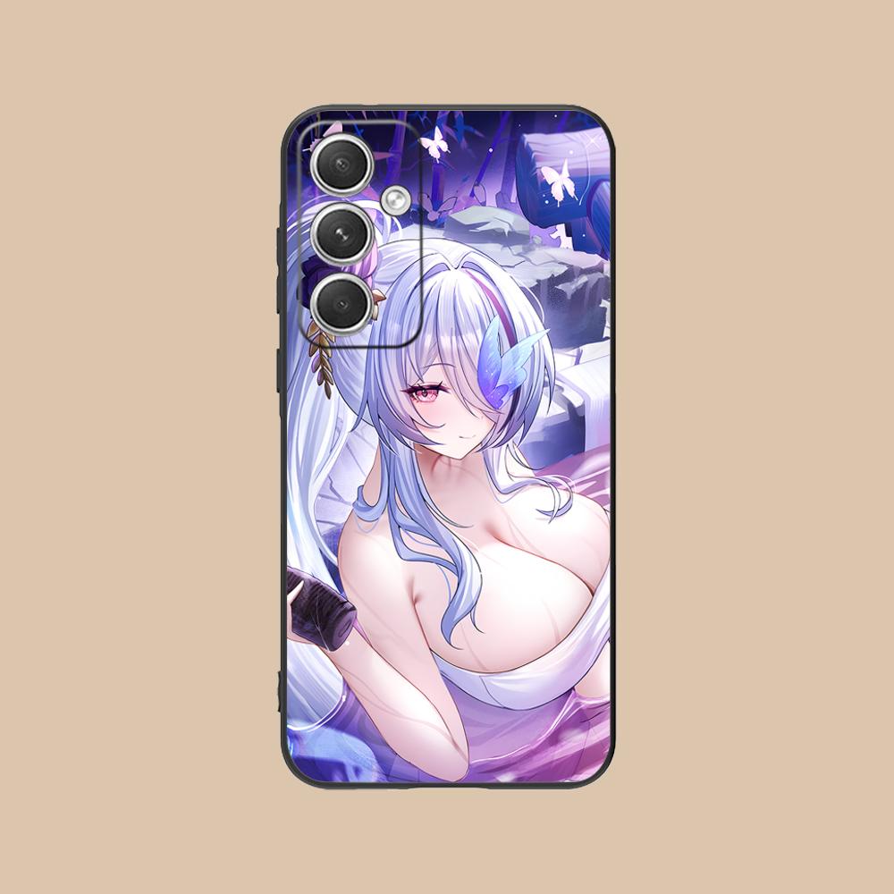 Матовый ТПУ чехол для мобильного телефона Azur Lane Unzen для Samsung Galaxy S26 S25 S24 S23 S22 S21 S20 Note20 Plus FE Ultra Цветной чехол