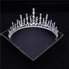 Великолепная звездная корона, повязки на голову, королевский головной убор для невесты, роскошные диадемы принцессы на день рождения, свадебные украшения для волос, украшения