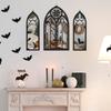 8 Styles Gothic Mirrors Wall Decor Vintage Cathedral Arch Frame Mirror Home Decorative Mirror Bedroom Art Wall Decoration