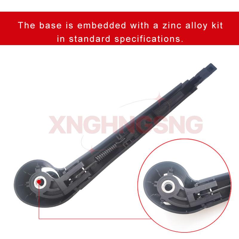 For Morris Garages MG Astor Car Rear Wiper Blade Rocker for Bracket Natural Rubber Boneless Wipers Defogging Glass Cleaning