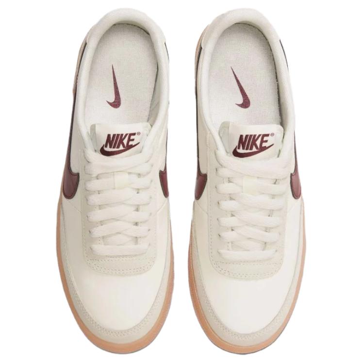 Nike Killshot 2 Night Maroon Women Sneakers Cream Sail Gum-Yellow FZ5630-103