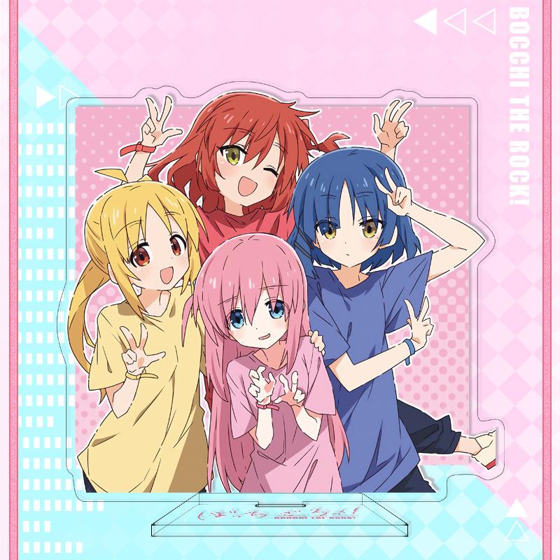 Подставка для модели аниме Bocchi The Rock Girls, Gotou Hitori Ijichi Nijika Yamada Ryo Kita Ikuyo, держатель для стенда