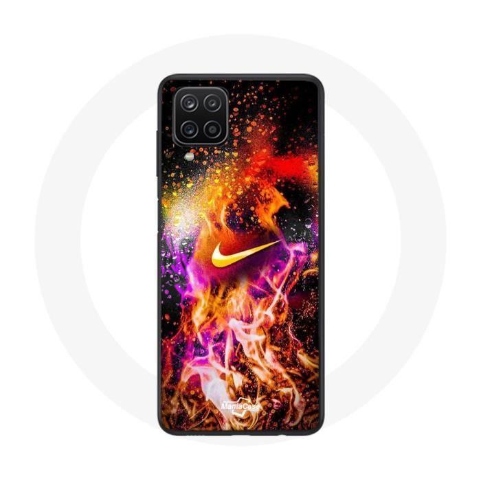 Case - Nike - Galaxy A12 - Soft - Multicolor - Colorful Painting