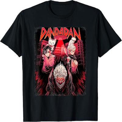Крутая сёнэн манга аниме футболка DandaDan3