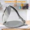 6.3 Inch Manual Tortilla Press Aluminum Alloy Corn Tortilla Maker Homemade Pancake Press Kitchen Tool For Diy Mexican Food