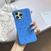 Ins DIY Подвески для Crocs Силиконовый Мягкий Чехол для Телефона Для iPhone 15 16 17 Pro Max 14 Plus 13 Однотонный Матовый Защитный Чехол-Броня