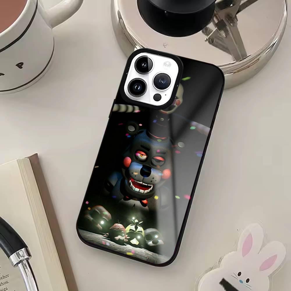 Чехол для телефона G-Fnaf-e-Fives-nights-At-Freddys для iPhone17,16,15,14,13,12,11 Plus,Pro Max Для беспроводной зарядки MagSafe