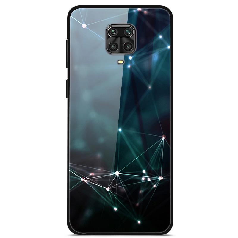 Закаленное Стекло Чехол Для Xiaomi Redmi Note 9S Чехол Мягкий Бампер Жесткий Стеклянный Чехол Для Xiaomi Redmi Note 9 S 9S Pro Max Чехол Для Телефона