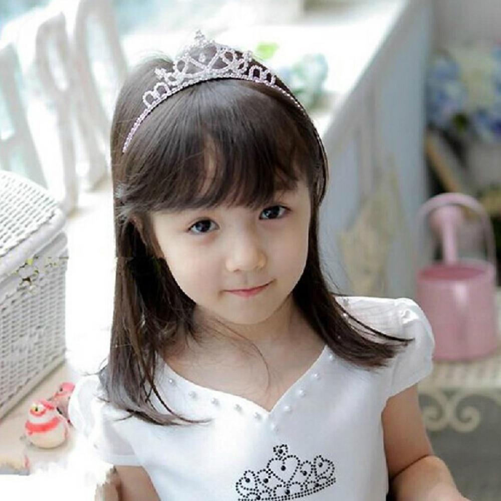 Вечеринка Бриллиантовая Свадебная Тиара Ободок Кристальный Обруч для Волос Корона