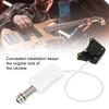 Hidden Ukulele Pickup for 2 Knobs for Main and Mic Volume Musical Instrument Accessory 4-String Ukuleles, Adjustment,