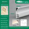 Светодиодная лента NVC Lighting: Потолочный линейный светильник для гостиной с дизайном двойного века